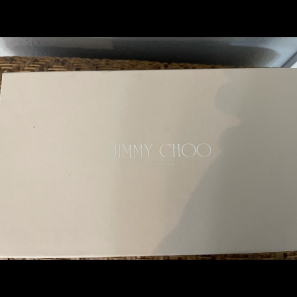 Jimmy Choo Gold glitter WHIRL flats - Picture 6 of 6